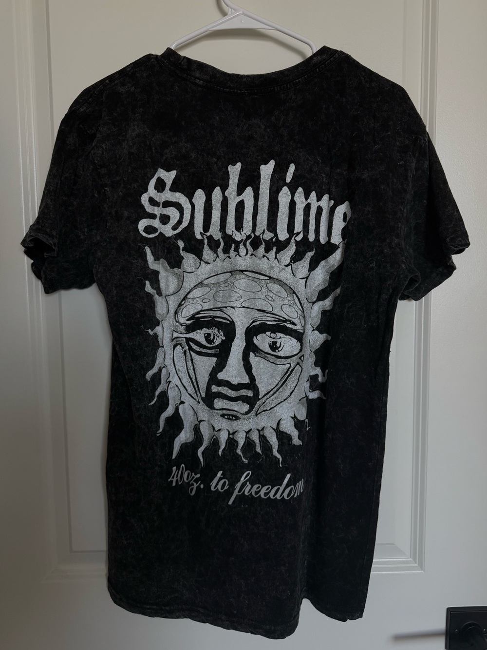 Sublime Band Tee - Black Mineral Wash
